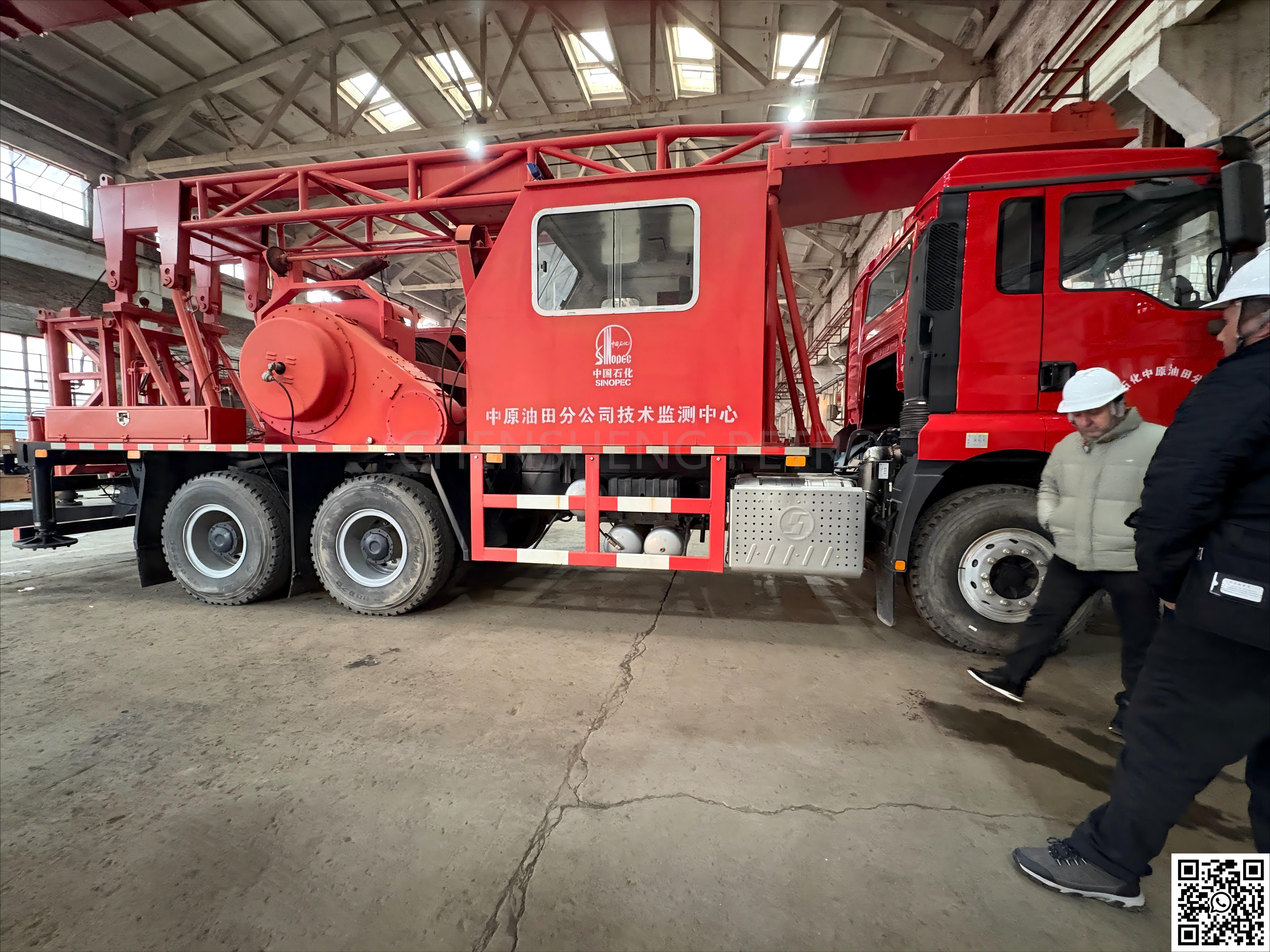 Central Asian clients negotiate cooperation on swabbing unit